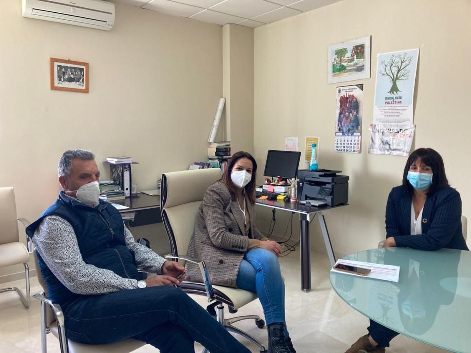 La Diputación de Granada impulsa el empleo de personas vulnerables en Moraleda de Zafayona