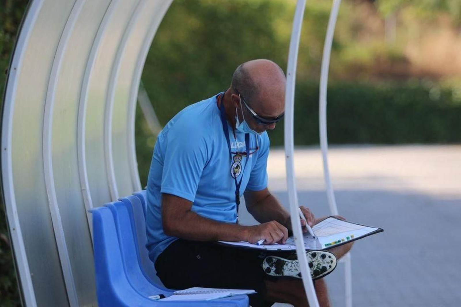 Antonio Calderón, en su etapa con la Balona.