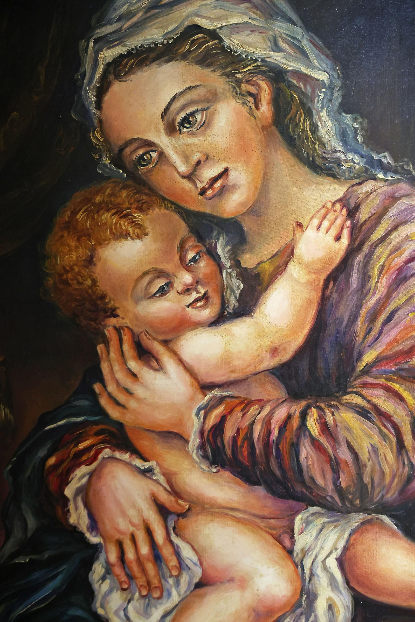 Imágenes de "Gratia Plena" exposición de Paco Llonís