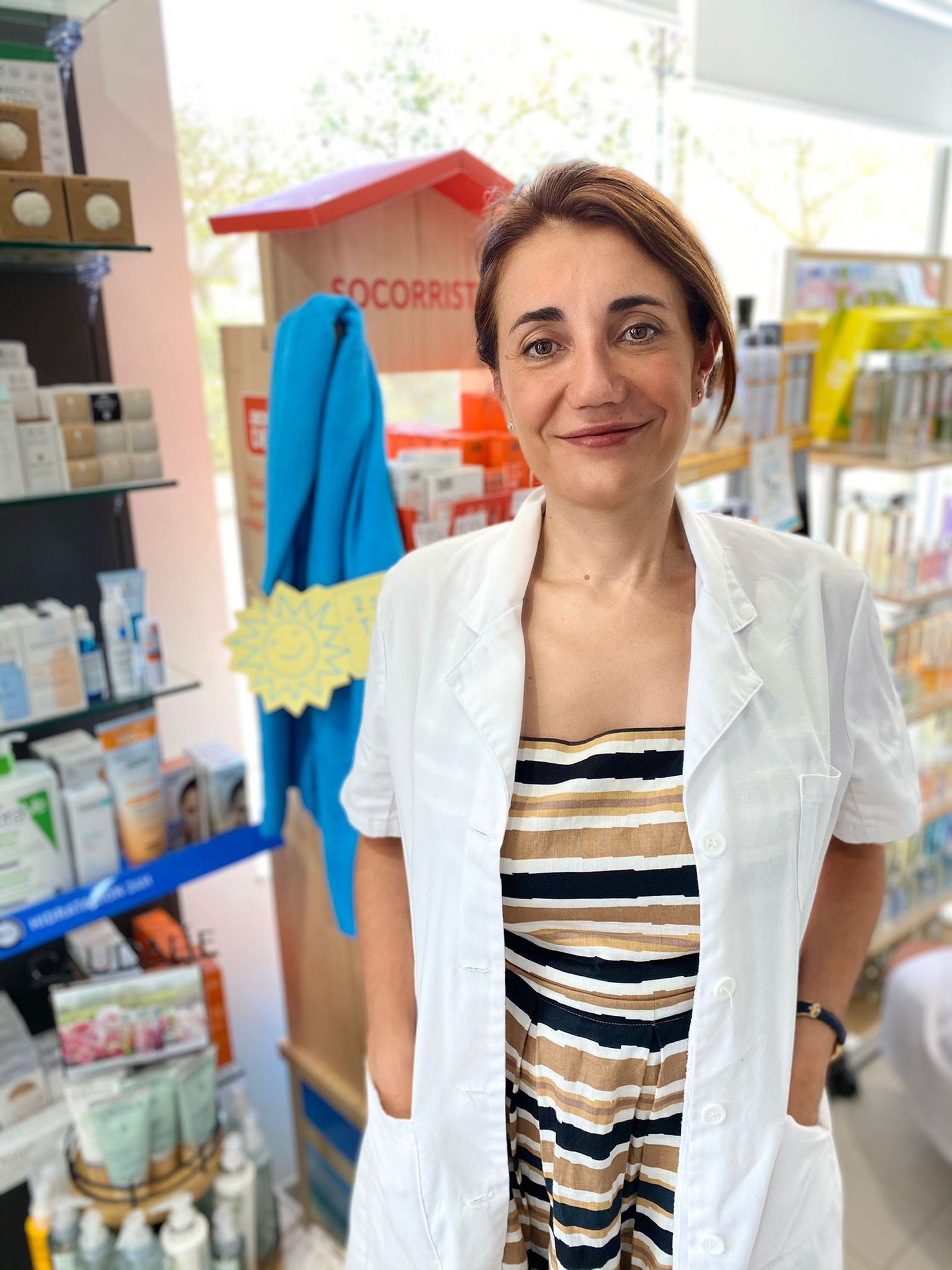 Sandra Pérez, vicesecretaria del Colegio de Farmacéuticos de Cádiz.