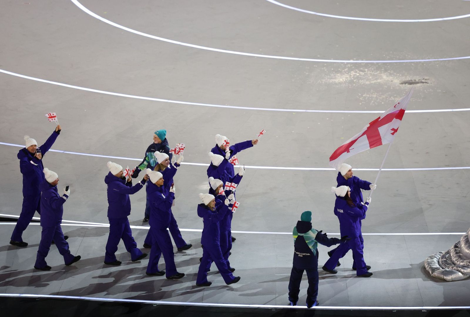 Las fotos de la inauguración de los Juegos Olímpicos de invierno de 2026