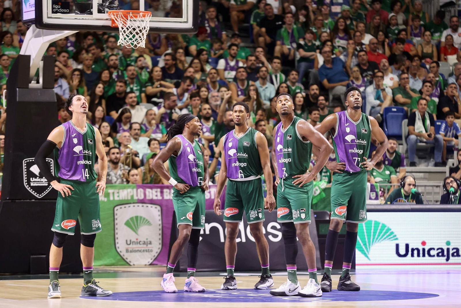 El impacto de Kameron Taylor en el Unicaja, en fotos