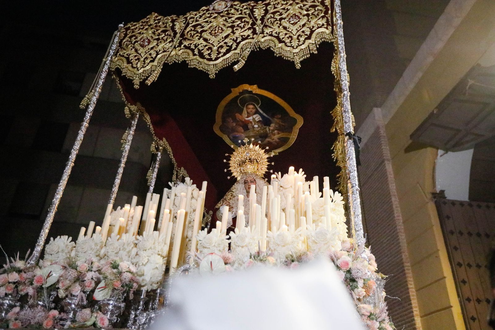 Te contamos en imágenes la Santa Cena tras la lluvia en la ciudad