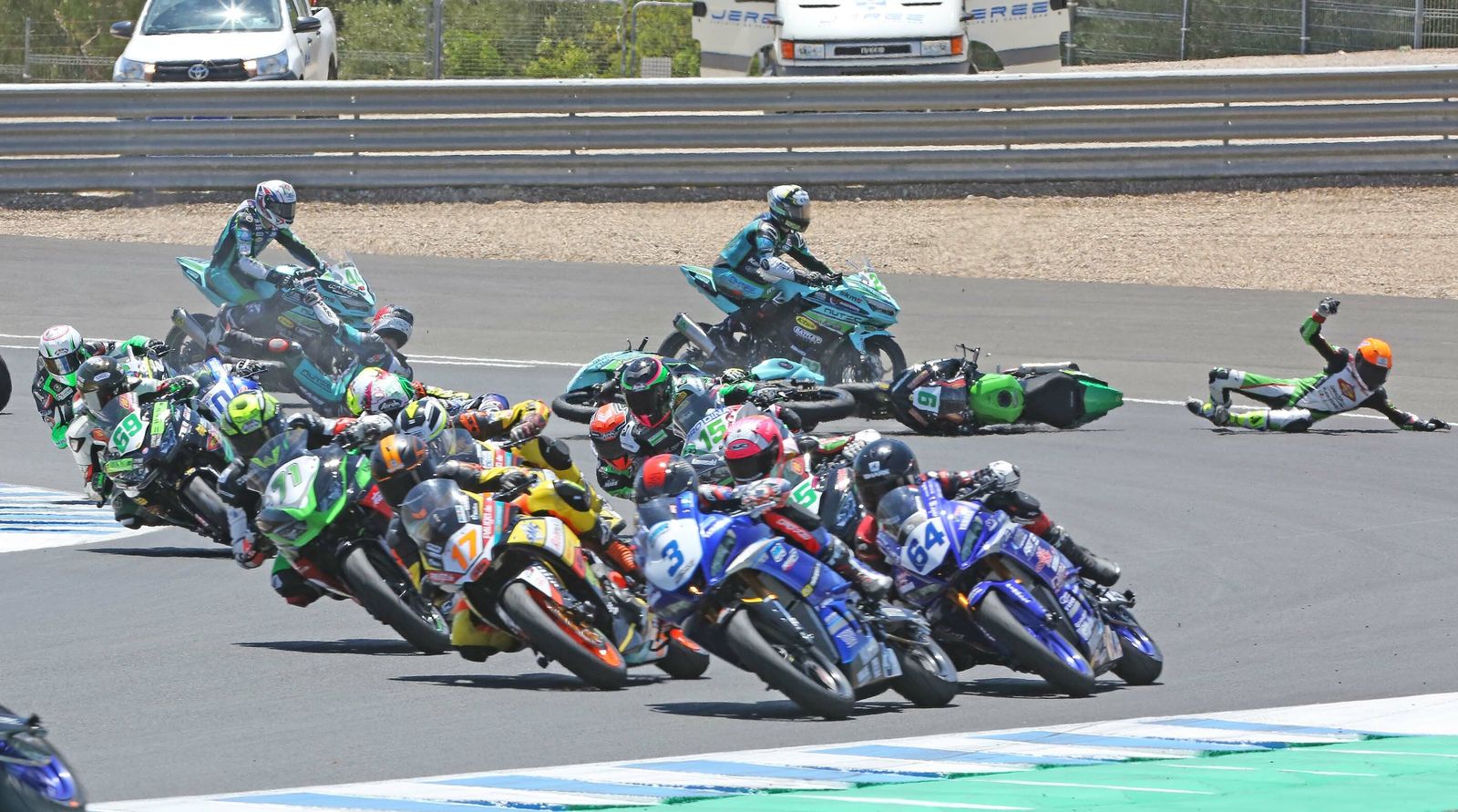 Imágenes de las carreras del Campeonato del mundo de Superbike