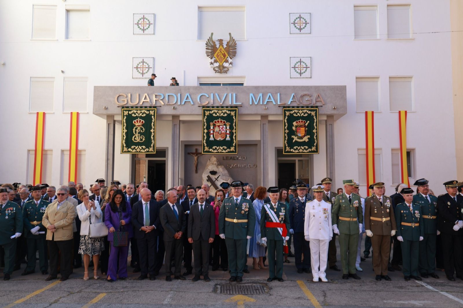 El acto de conmemoración del 181 aniversario de la fundación de la Guardia Civil, en imágenes