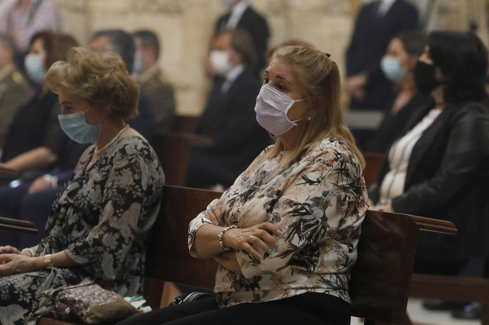 Las fotos del funeral por las víctimas del covid-19 en Córdoba