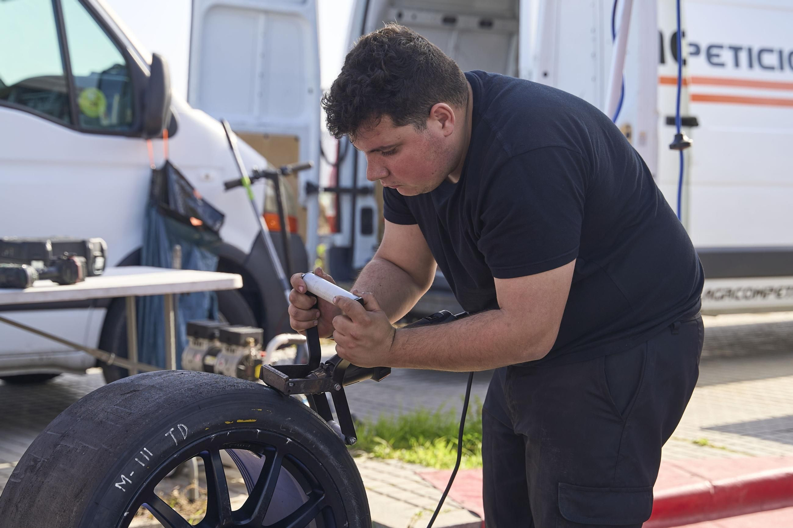 Las mejores fotos del espectacular arranque de la Subida a Trassierra
