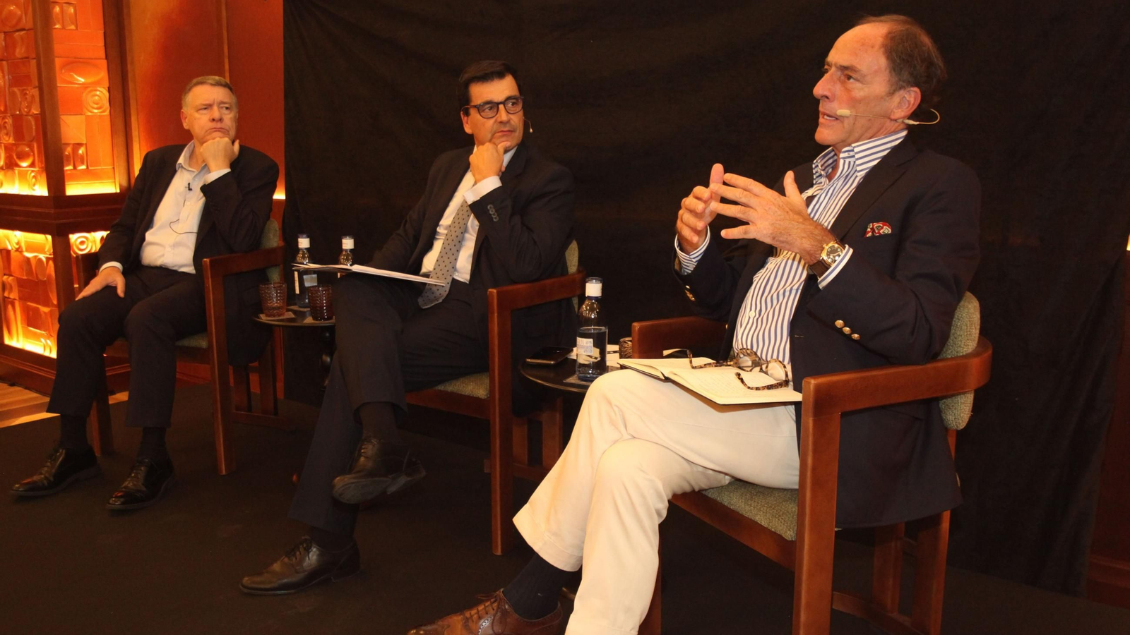 Un momento del encuentro 'Tensiones geopolíticas y su impacto en la competitividad empresarial'