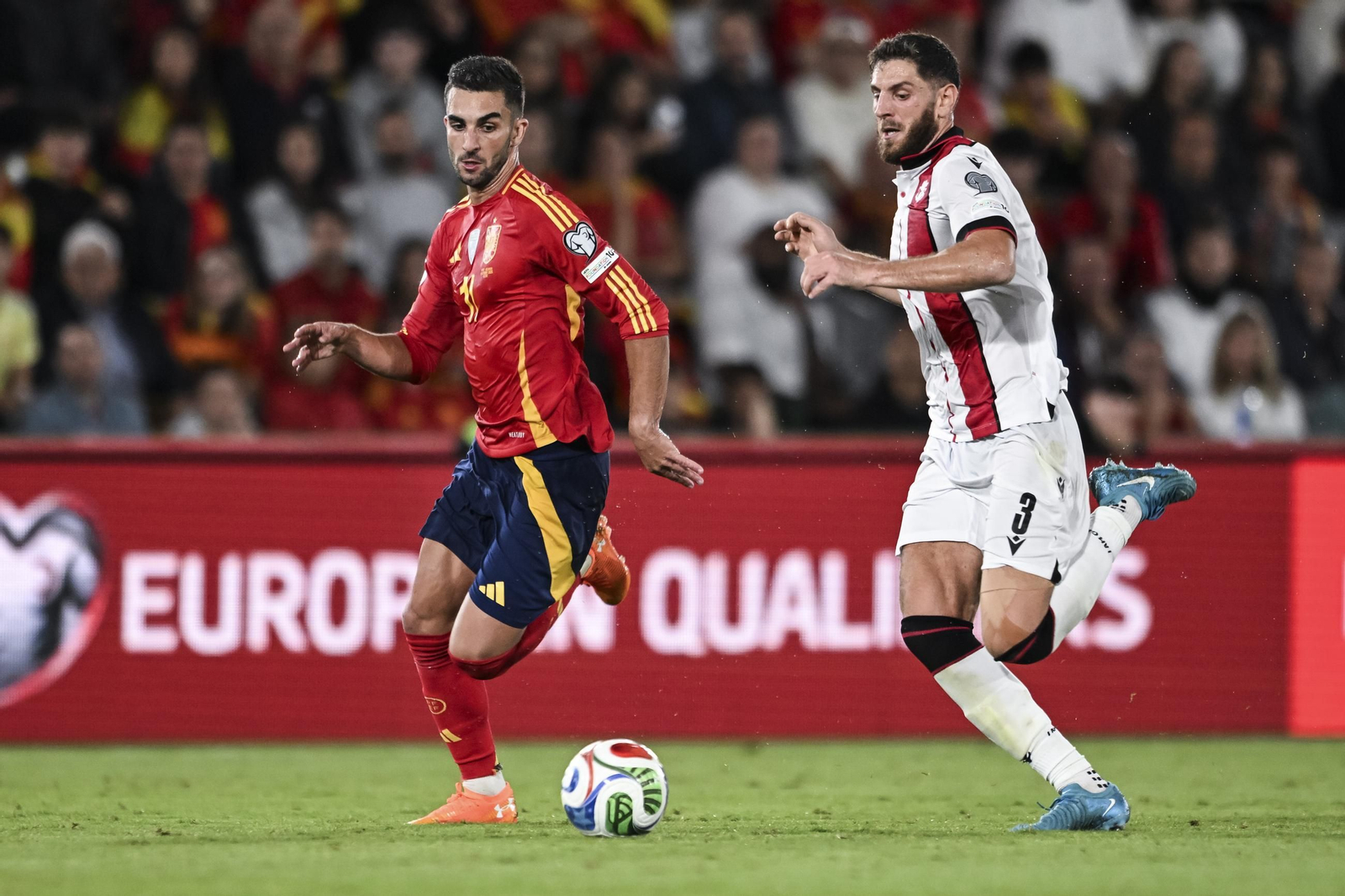 Las mejores fotos del España-Georgia