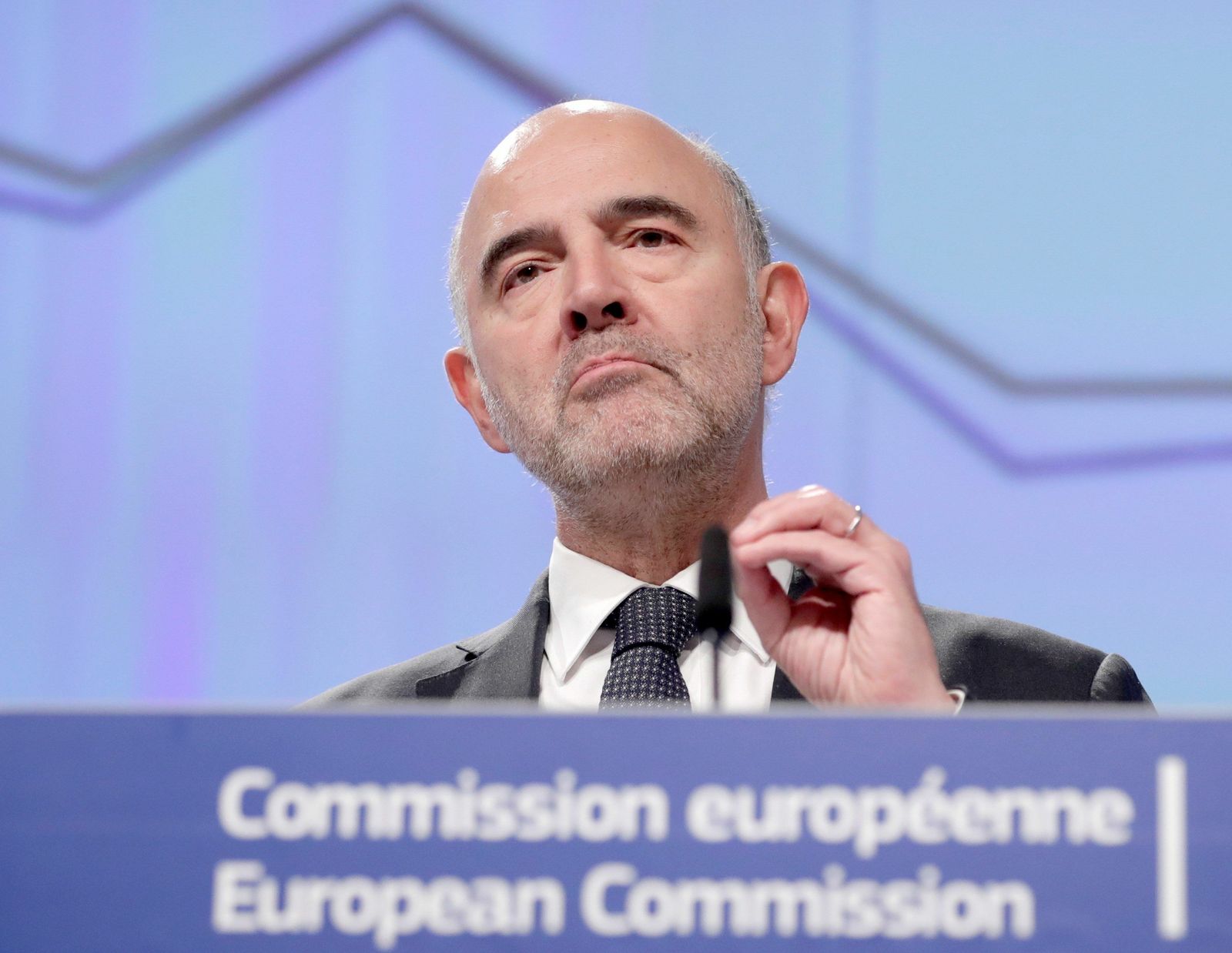 Pierre Moscovici, comisario europeo de Economía