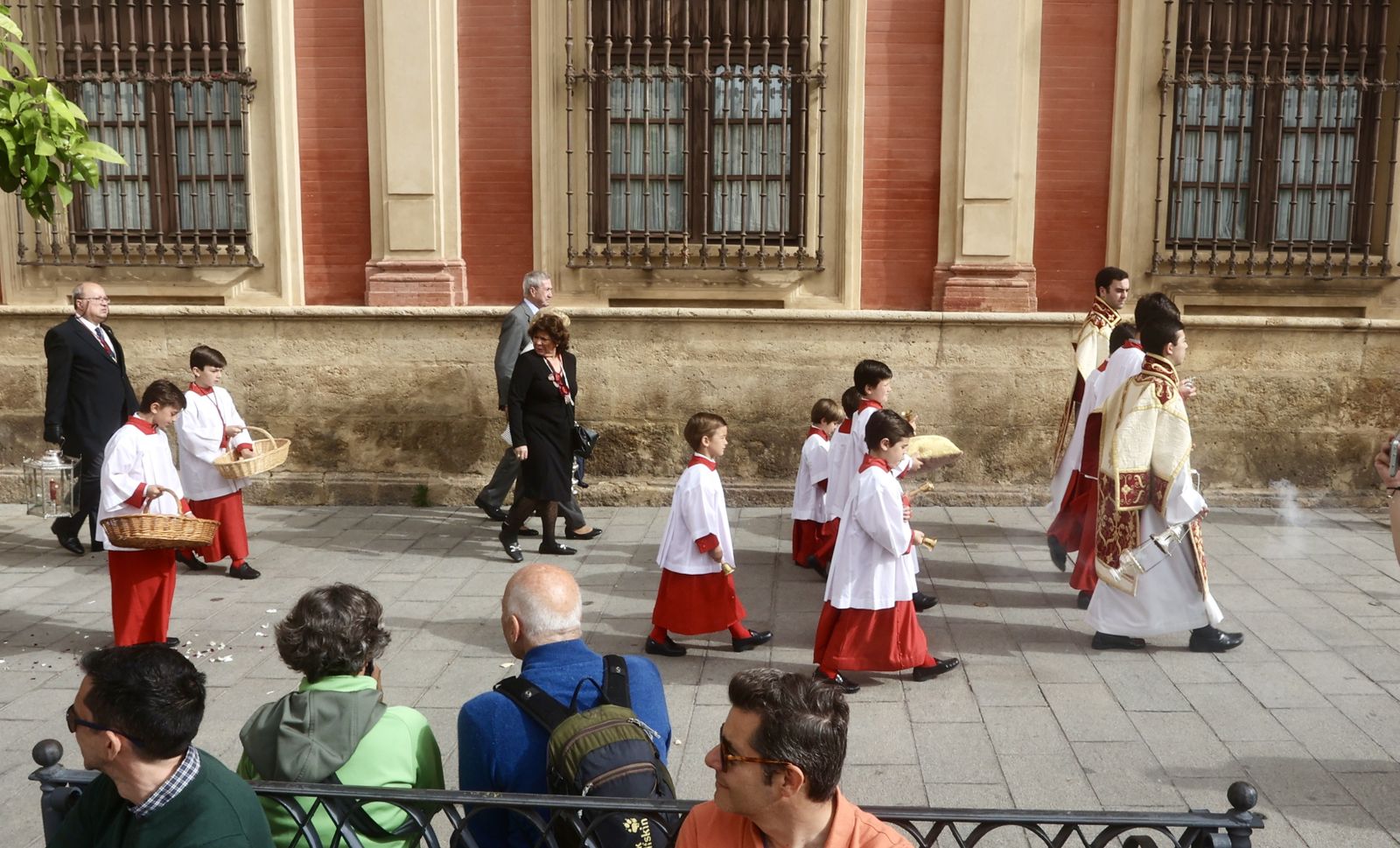 procesión de impedidos de la Sacramental