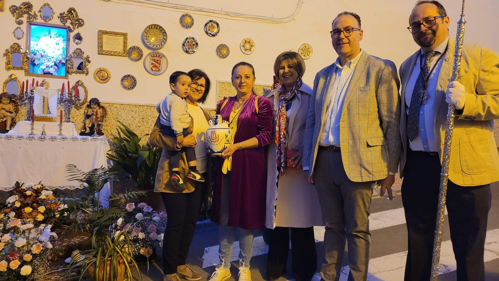 La tradición de la Santa Cruz de Benamejí, en fotografías