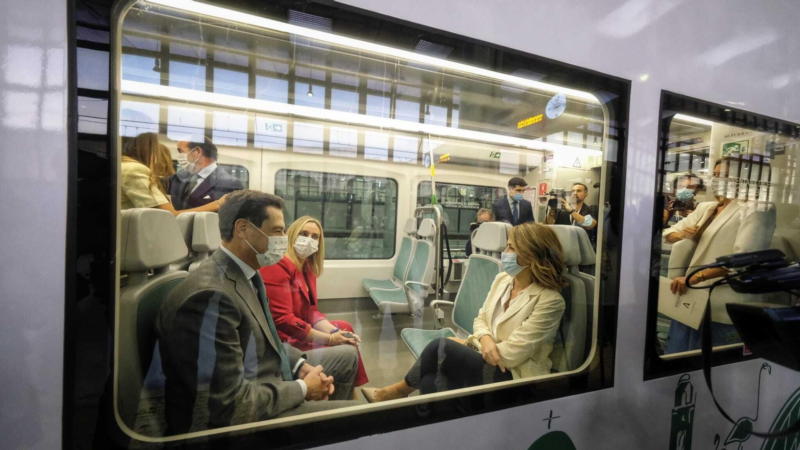 Así ha sido el viaje inaugural del tranvía de la Bahía de Cádiz