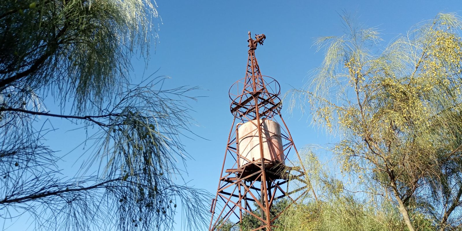 Una imagen del Molino Platero, en el entorno de la Variante de Rota.