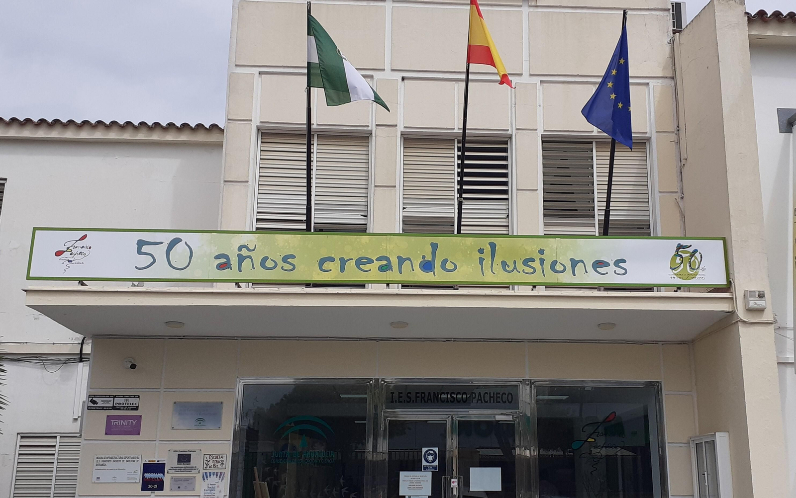 El instituto Francisco Pacheco, de Sanlúcar, celebra la ampliación de su oferta educativa.