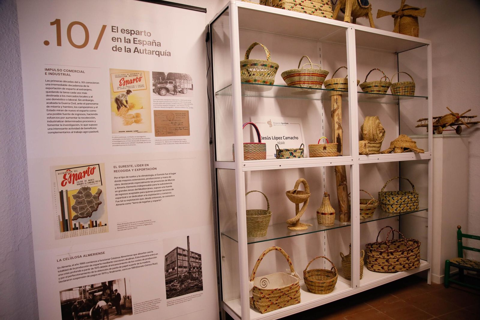 Jornada inaugural del I Encuentro de Esparteros de Níjar, en imágenes