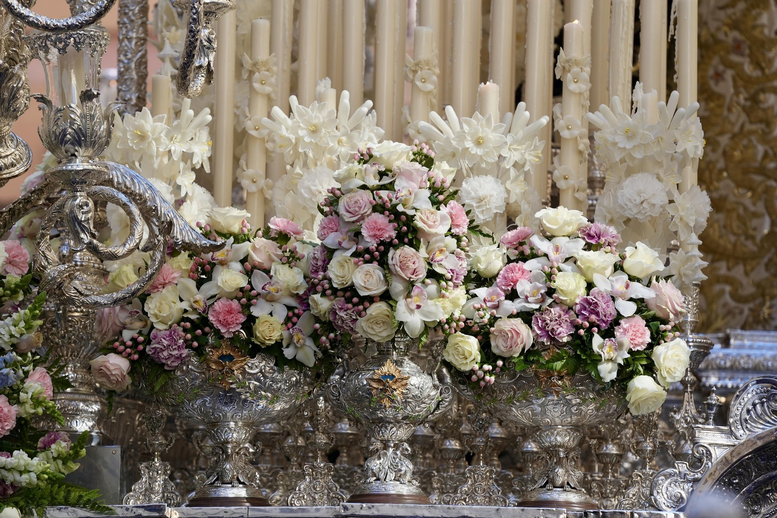 La Sagrada Cena en el Jueves Santo de Málaga, en imágenes