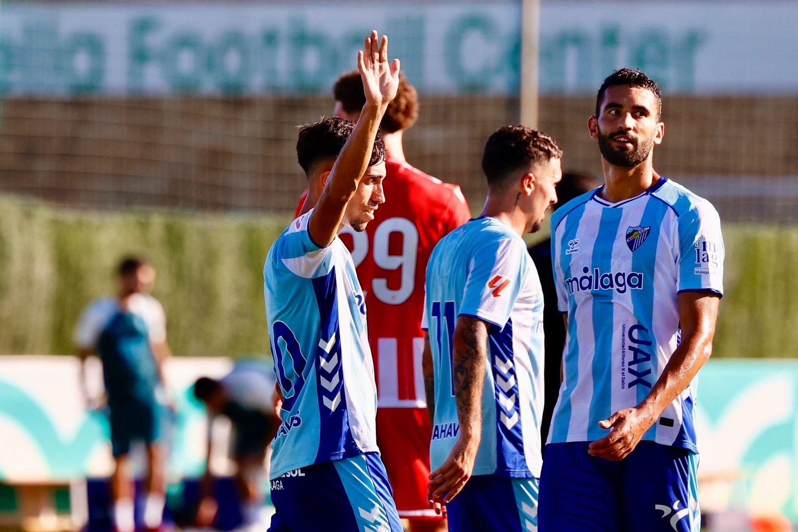 Almería-Málaga CF, en fotos