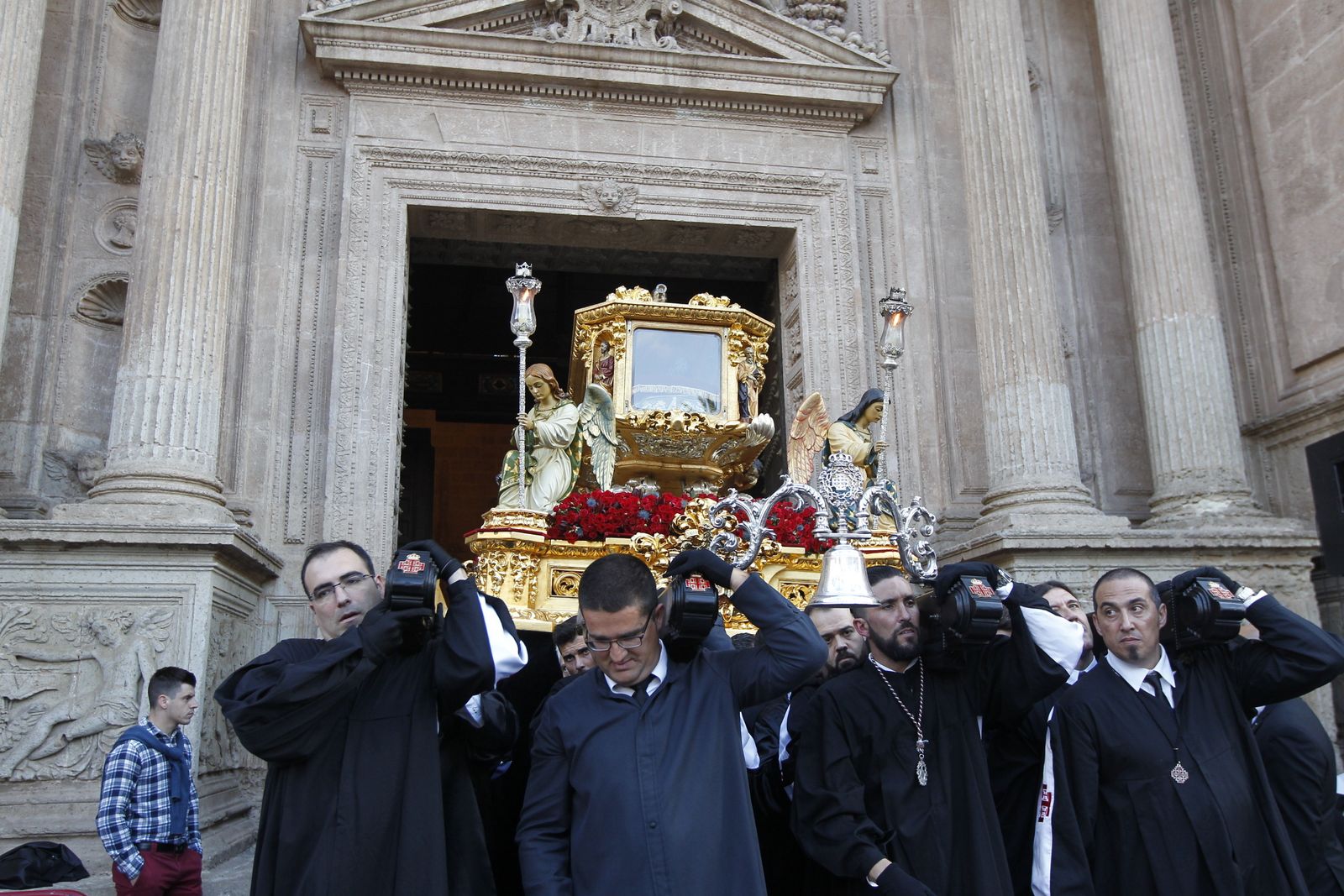 Imágenes de la Procesión del Entierro, Viernes Santo. Semana Santa Almería 2019