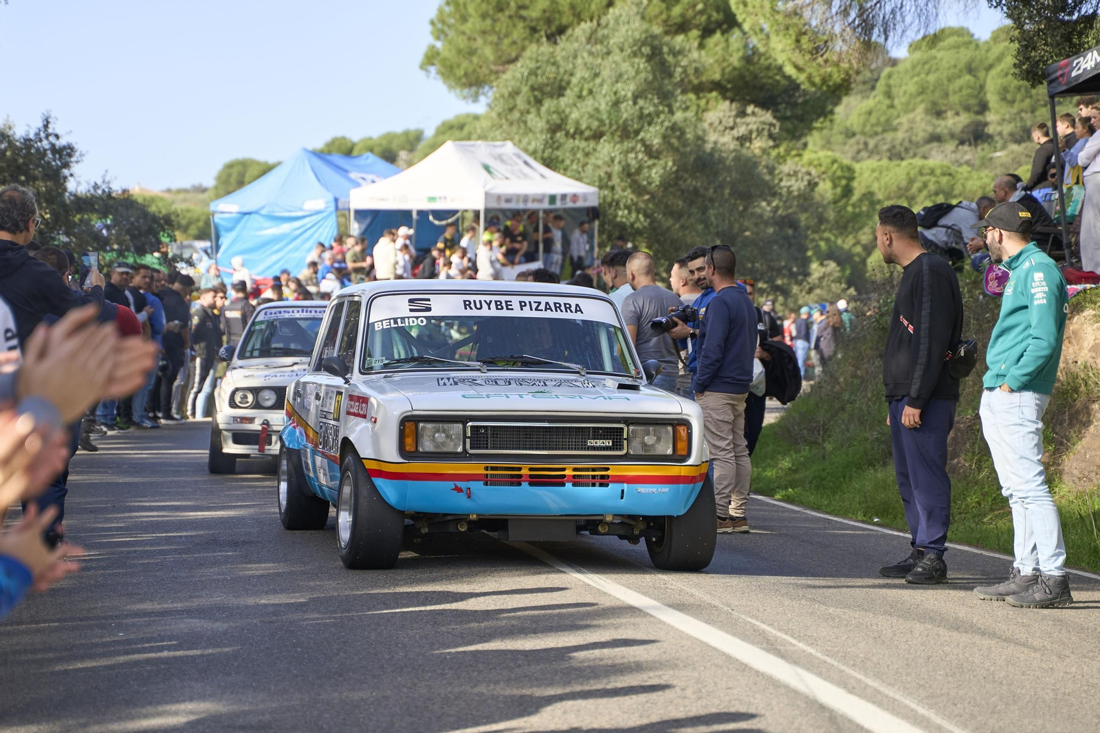 Las mejores fotos del espectacular arranque de la Subida a Trassierra