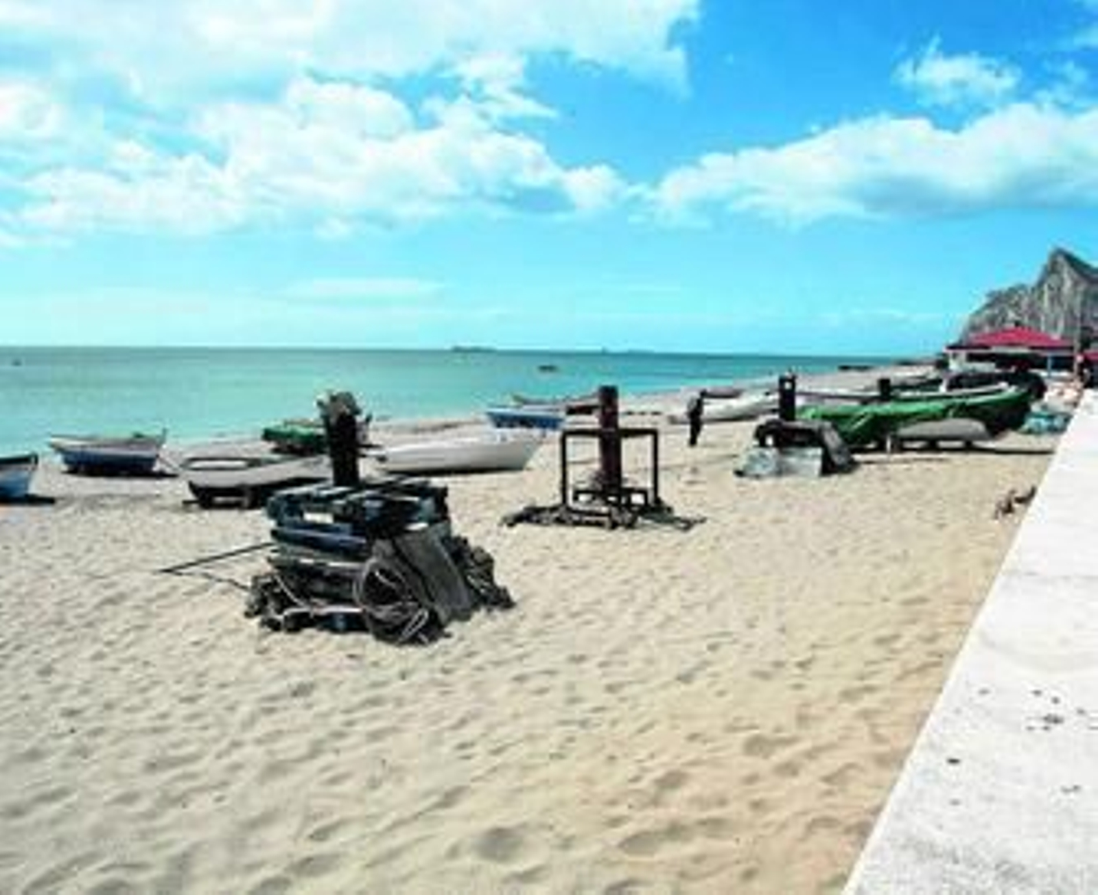 Imagen de archivo del tramo de playa donde ocurrieron los hechos.