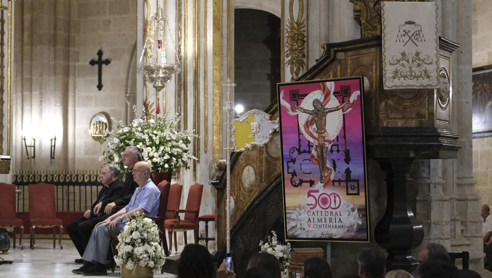 Pregón de la Virgen del Mar en la Catedral de Almería, en imágenes