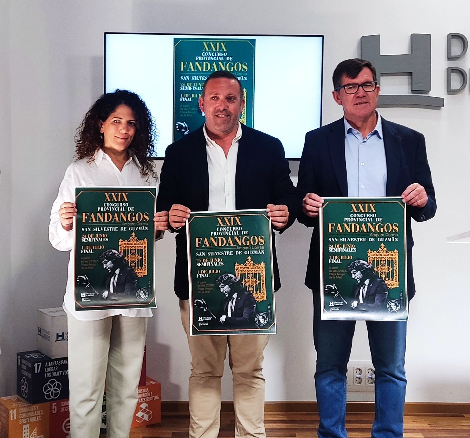 El Concurso Provincial de Fandangos ‘Amparo Correa’ de San Silvestre de Guzmán se ha presentado en Huelva.