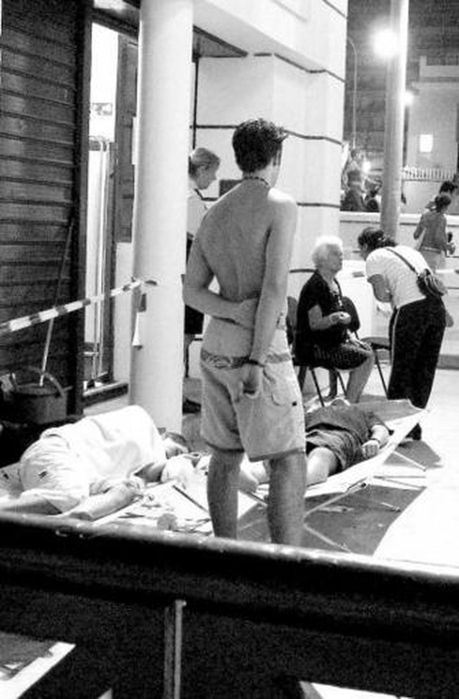 Jóvenes asistidos por intoxicaciones etílicas.