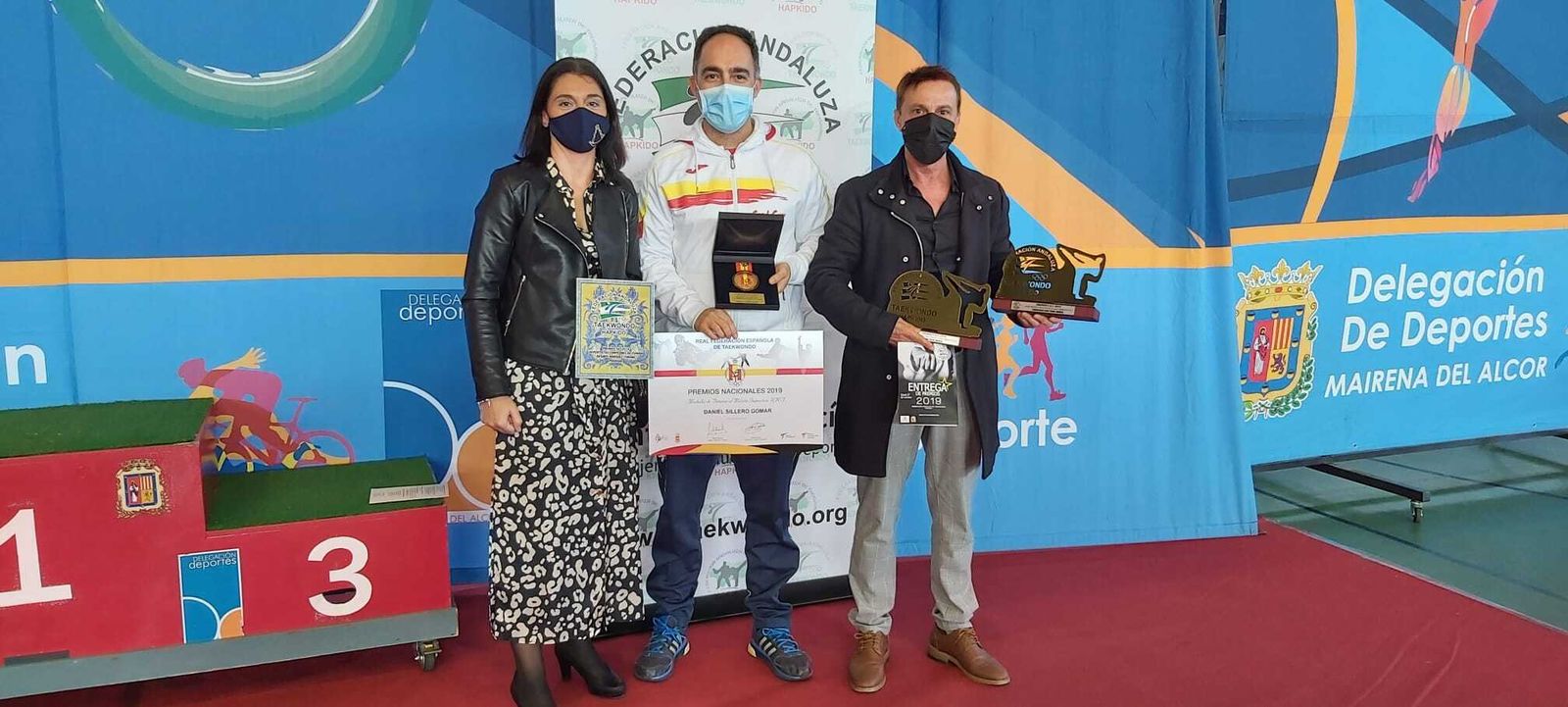 Desiré Márquez, Dani Sillero y Paco Téllez, este domingo en Mairena