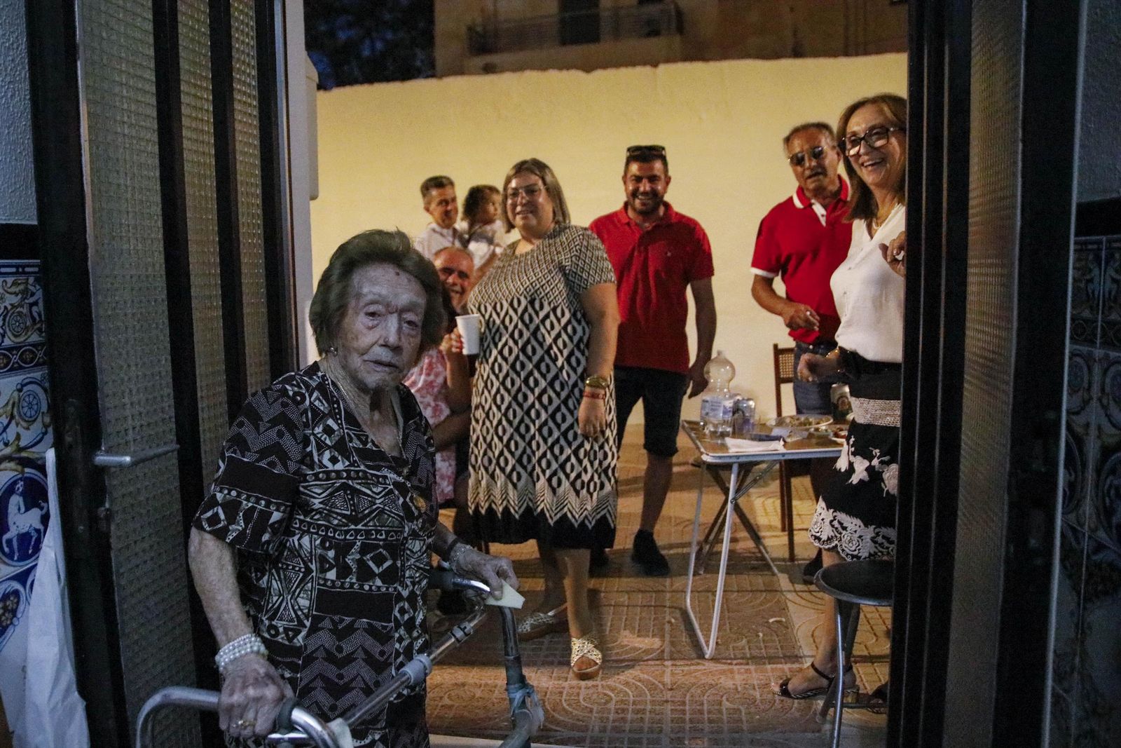 Las imágenes de la misa vespertina y procesión del Cristo de la Luz de Dalías