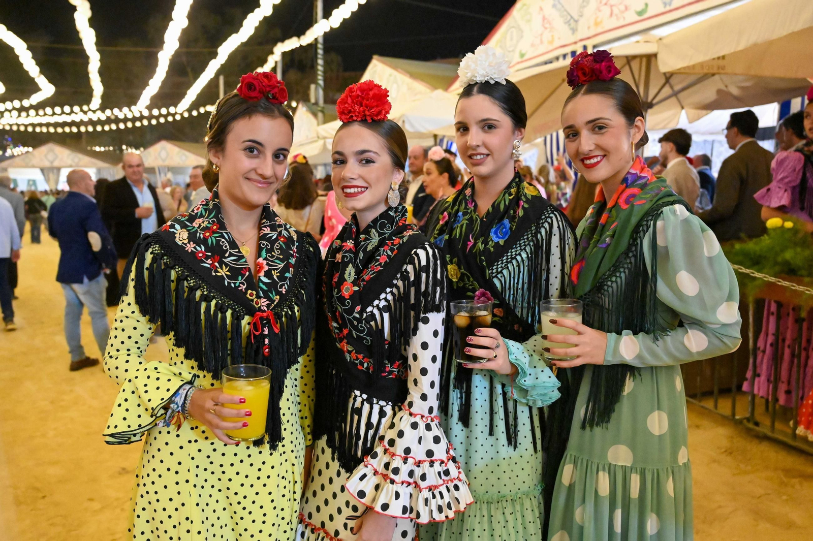 Ambiente de la noche del 10 de Octubre en la Feria Del Caballo 2025