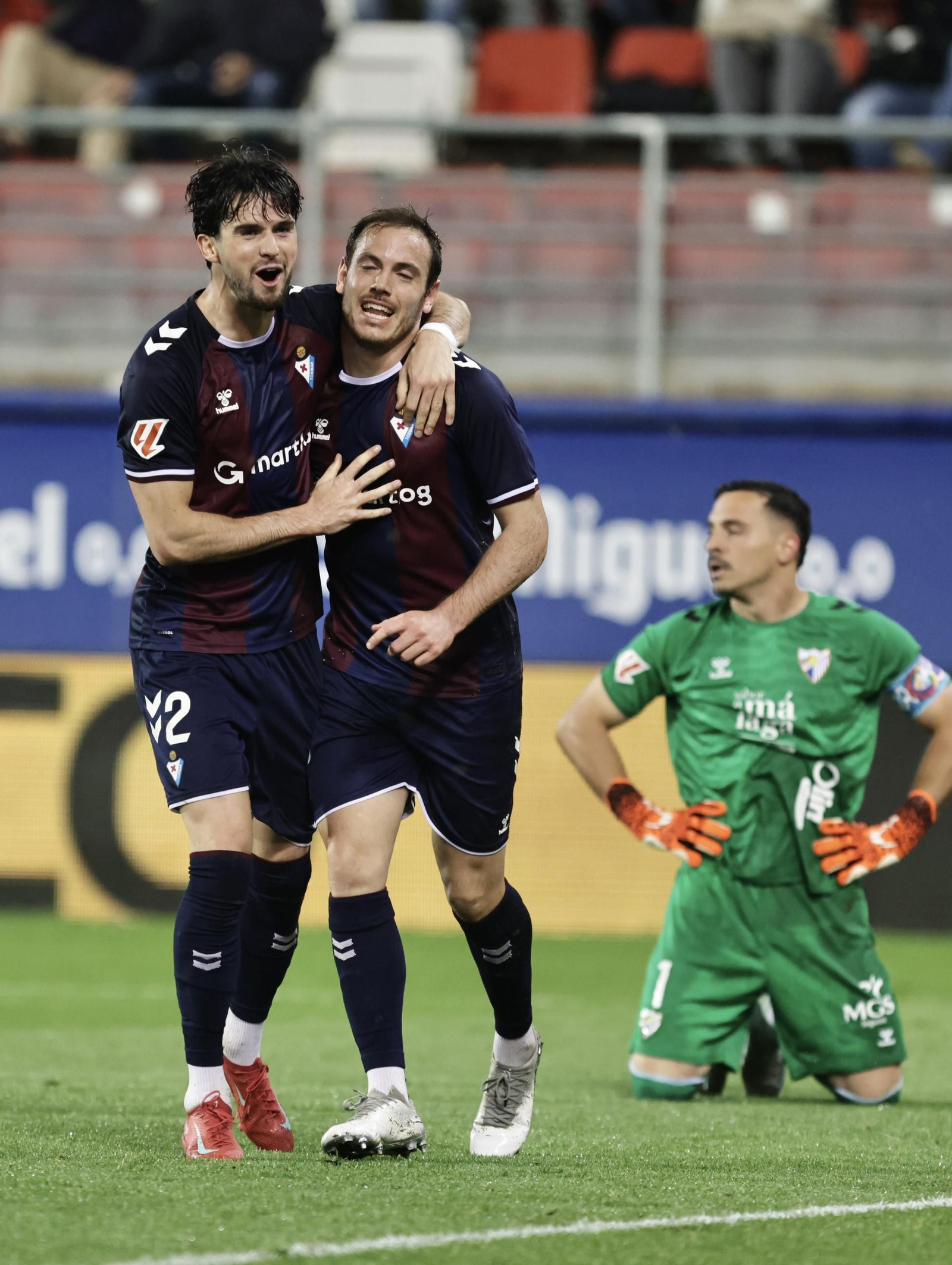 El Eibar-Málaga CF, en fotos