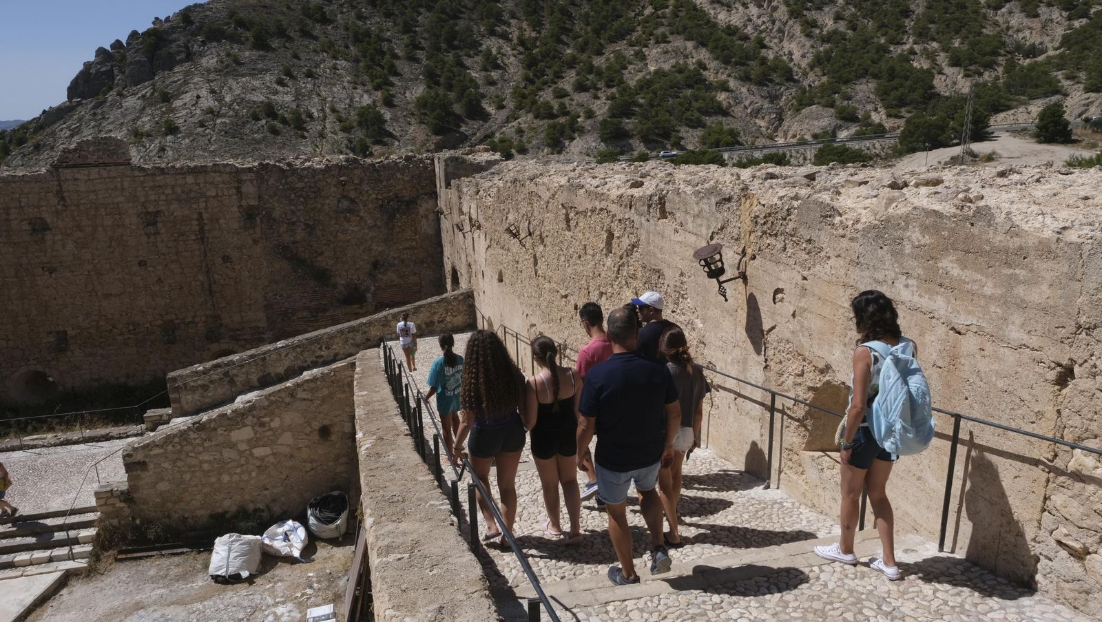 Las obras del Castillo de Vélez Blanco en imágenes