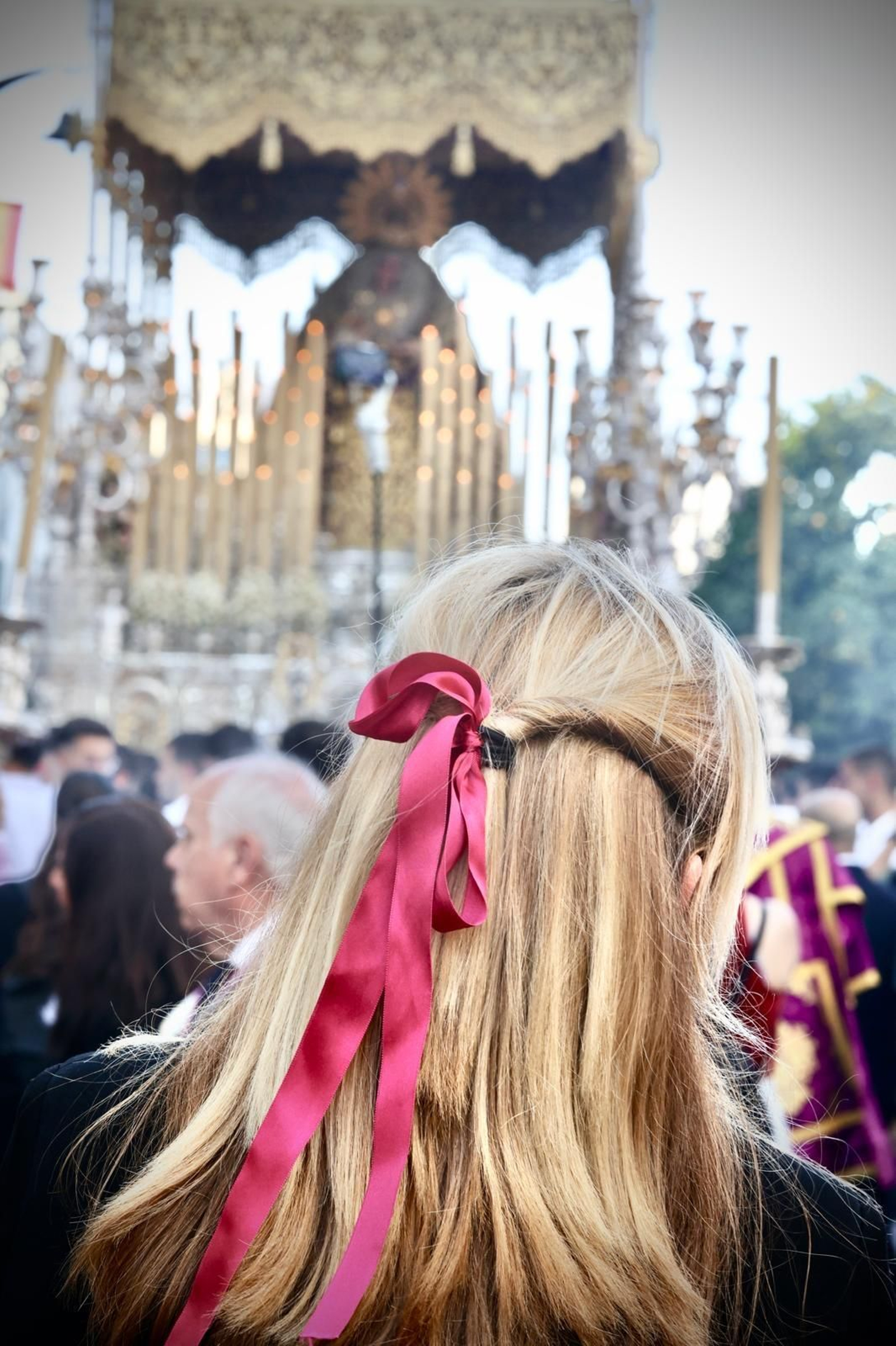 Procesión extraordinaria de María Santísima de la Trinidad.