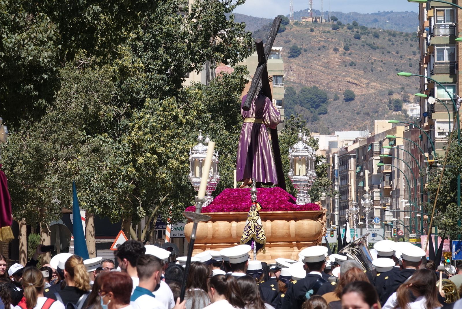 Las fotos de Mediadora, en el Miércoles Santo de Málaga