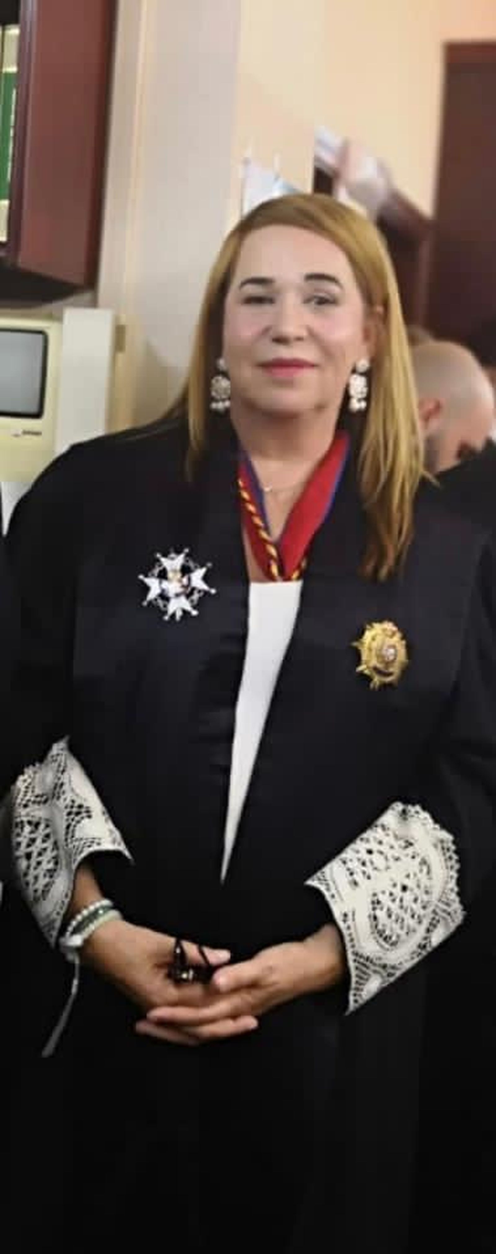 María del Mar Gázquez, decana del Colegio de Procuradores de Almería.