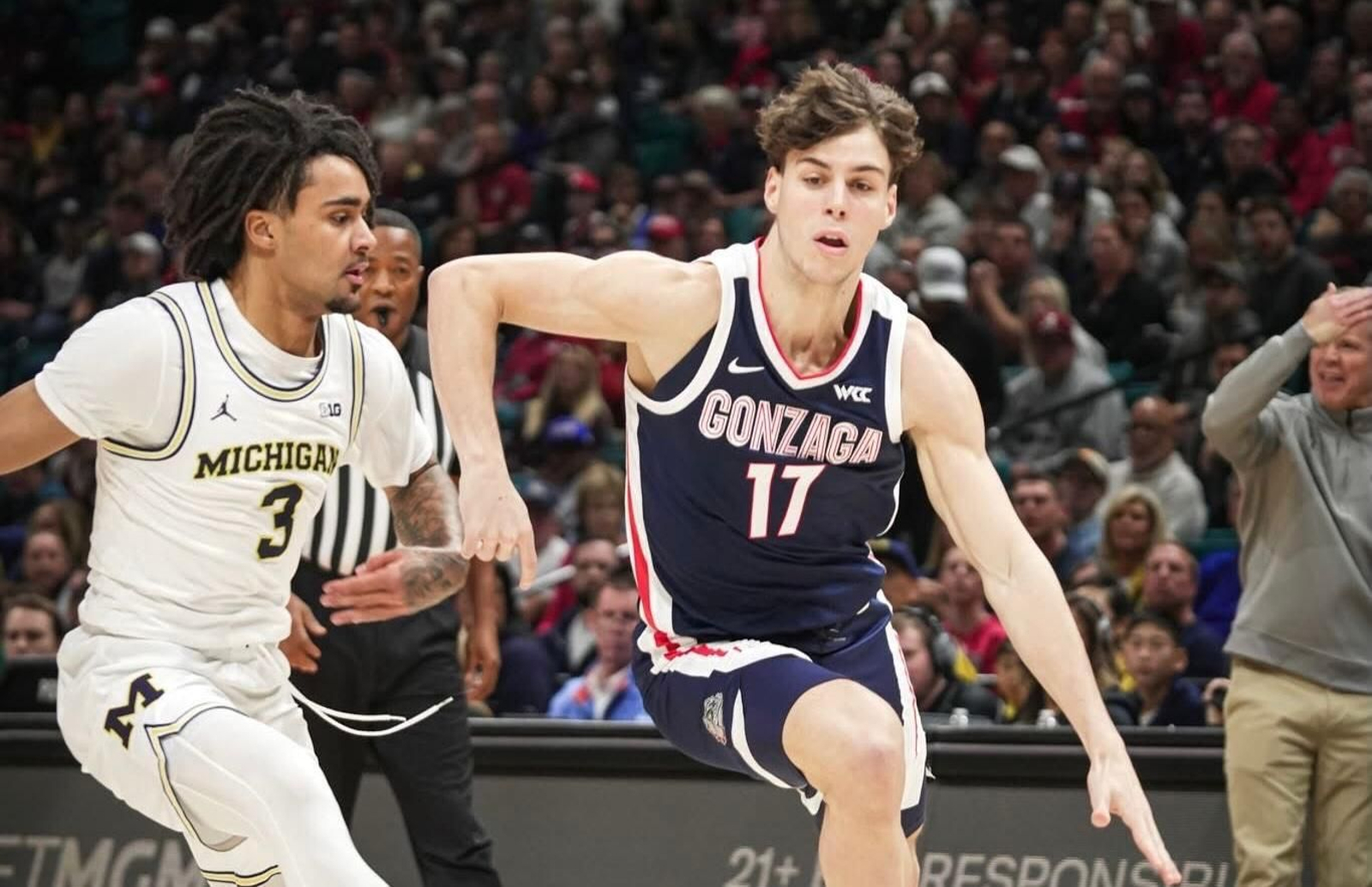 Álvaro Folgueiras y Mario Saint-Supéry, cara y cruz en la jornada NCAA