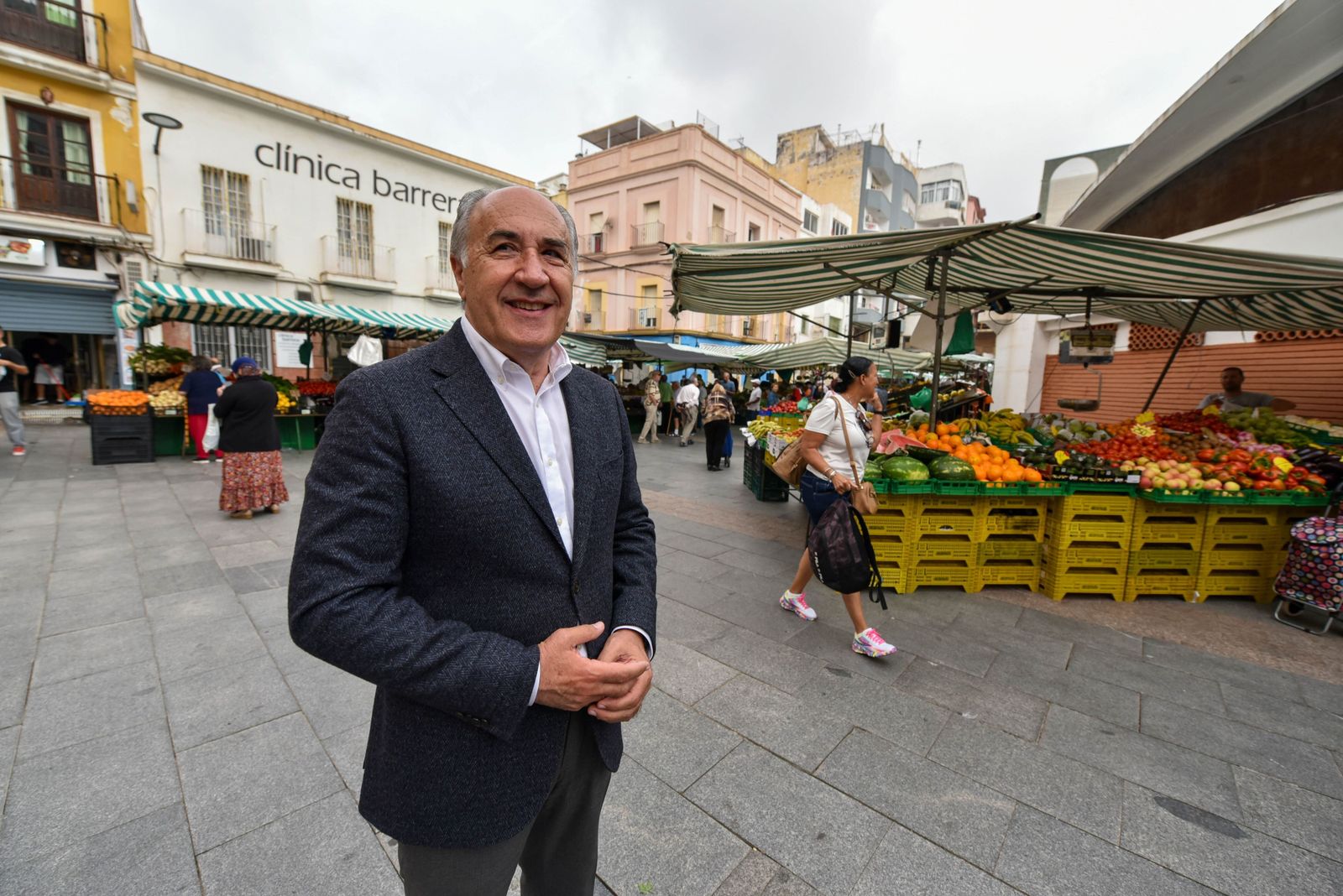 El alcalde de Algeciras, José Ignacio Landaluce, cree que las protestas del Gobierno por el conflicto con Gibraltar llegan "un mes tarde".