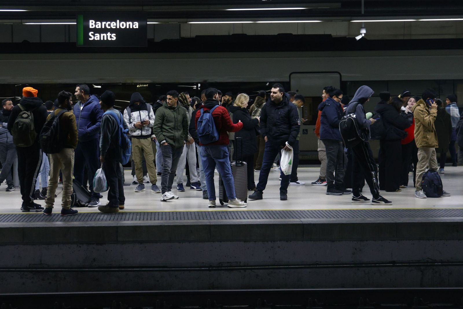 Nueva jornada de caos en la red de Rodalies de Cataluña.