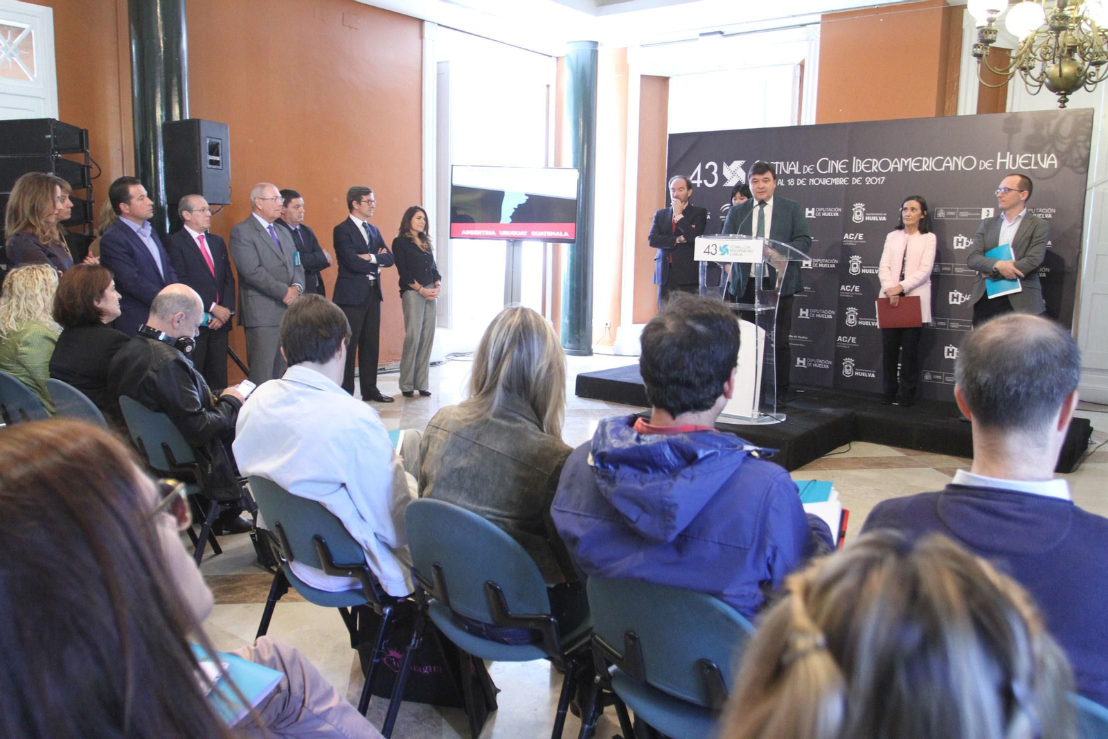 Presentación oficial de la 43 edición del Festival de Cine Iberoamericano de Huelva
