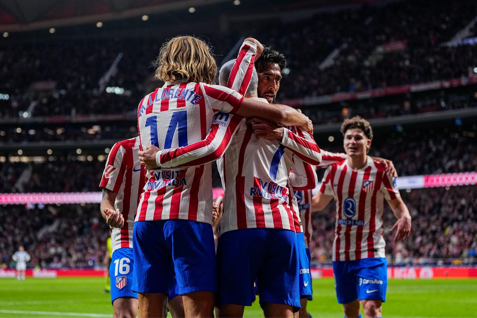 Las fotos del Atlético de Madrid-Real Sociedad