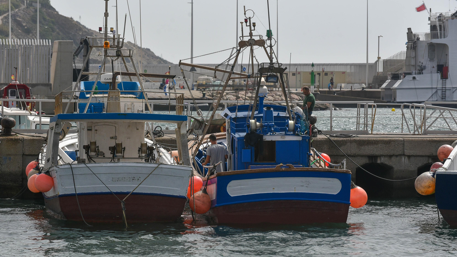 Las fotos del puerto pesquero de Tarifa