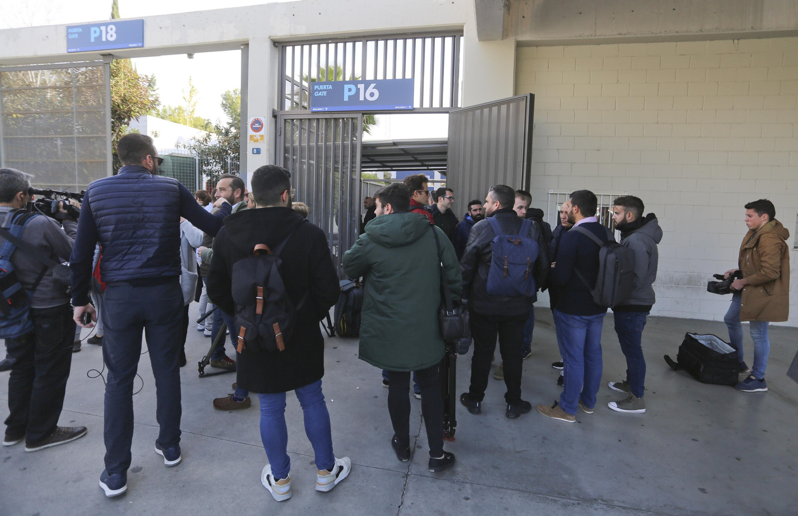 La rueda de prensa de Richard Shaheen, en fotos