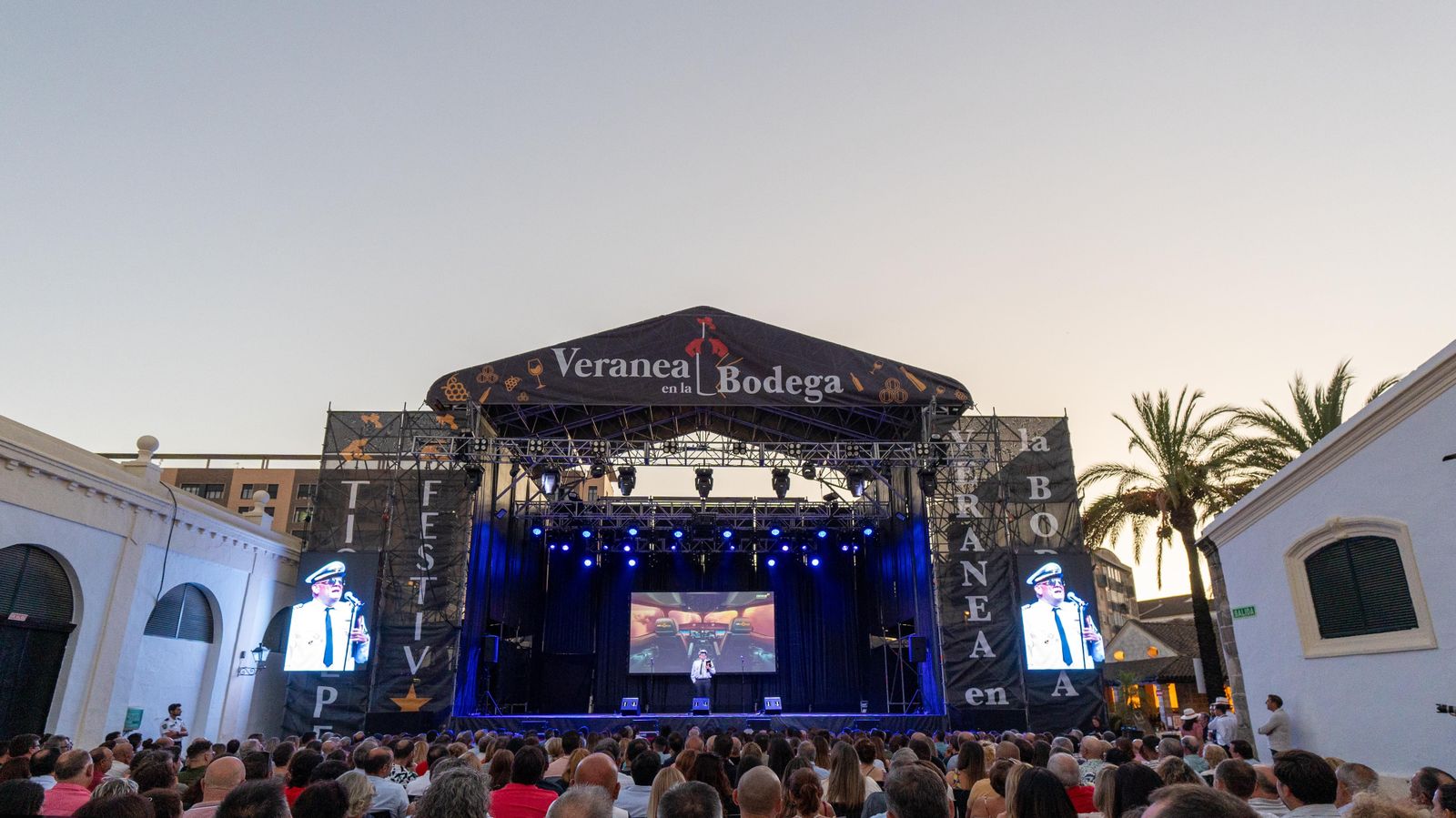 Espectáculo del Comandante Lara en Tío Pepe Festival