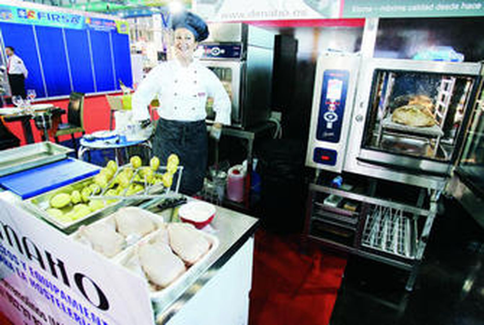 Stand de una de las empresas que participa en Hostelequip.