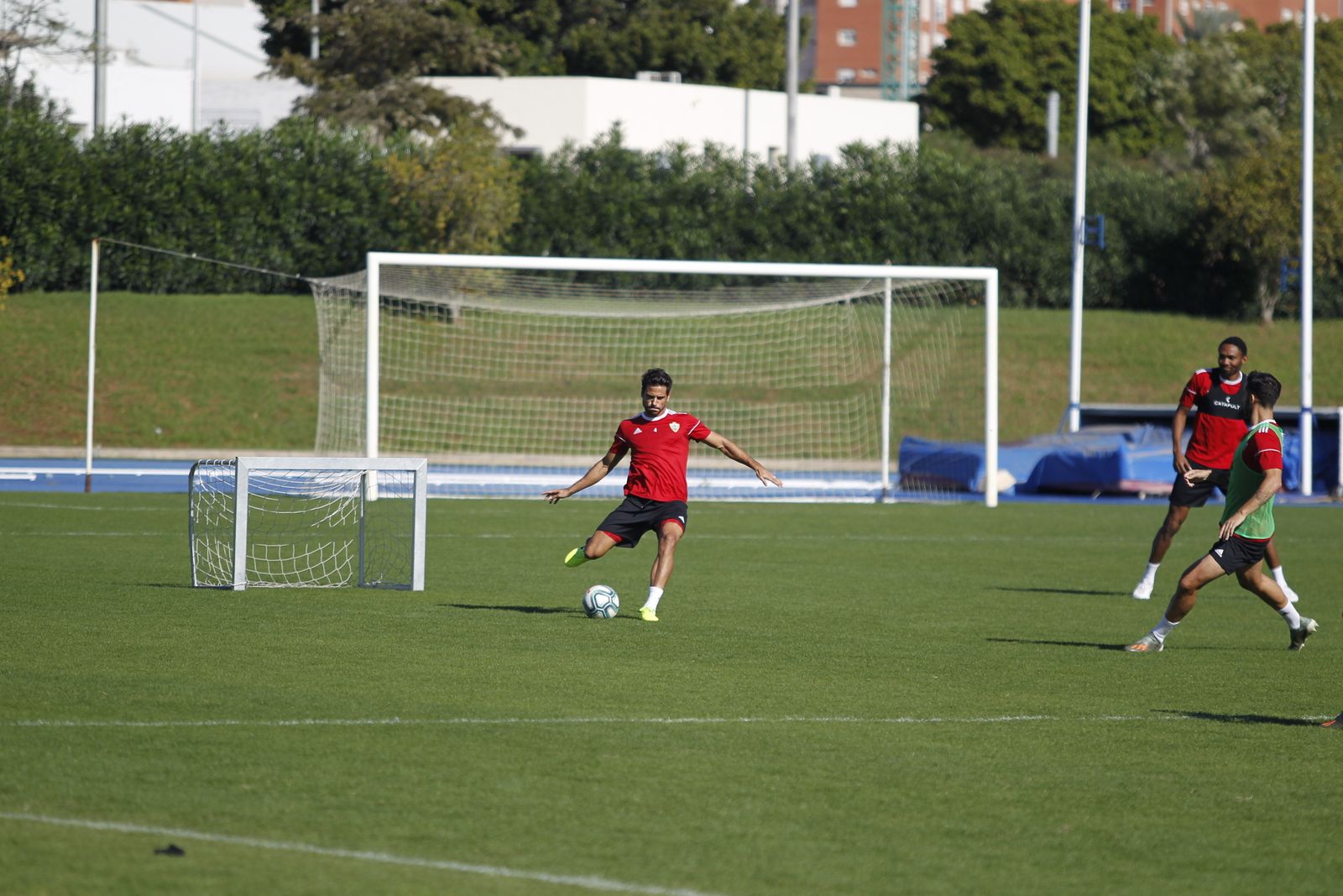 Fotogalería del entrenamiento del Almería 7-XI