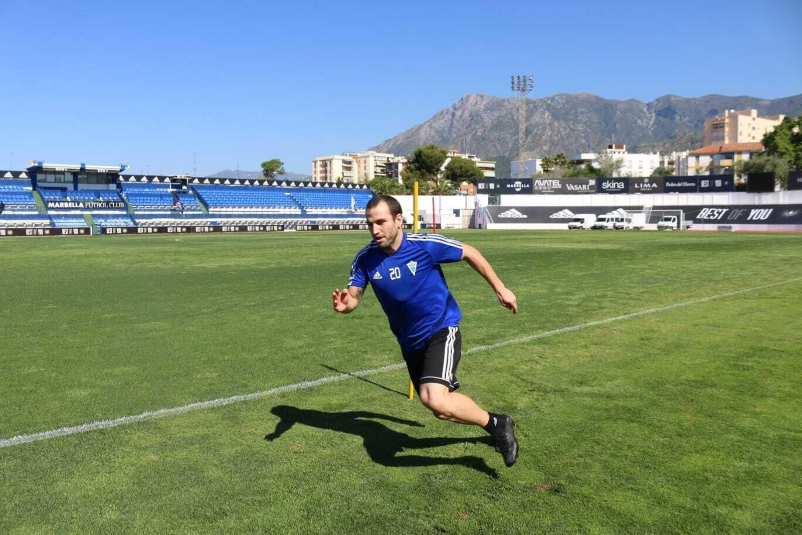 Las fotos del regreso a los entrenamientos del Marbella FC