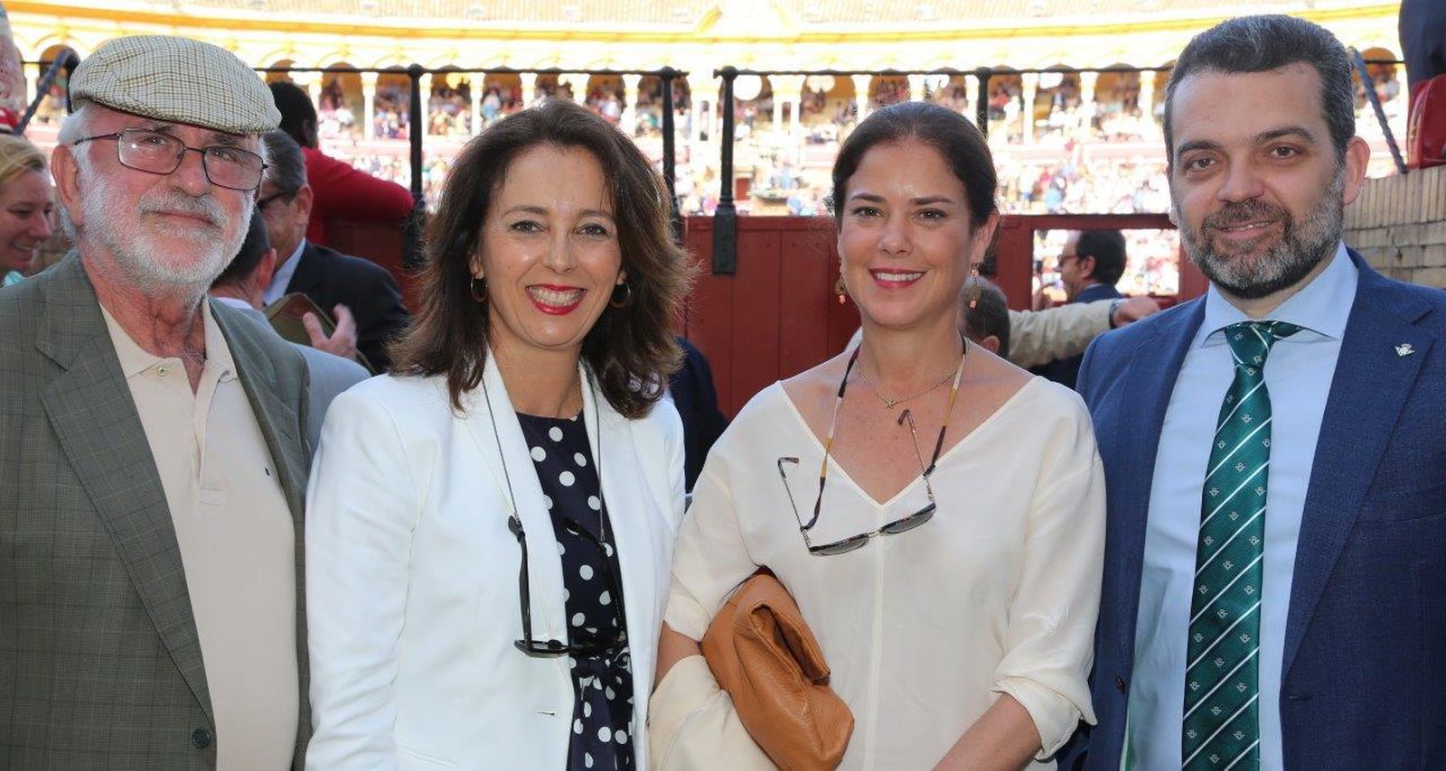 Fernando Vázquez, Carmen Herrero, Cristina Garrido y Juan Salas