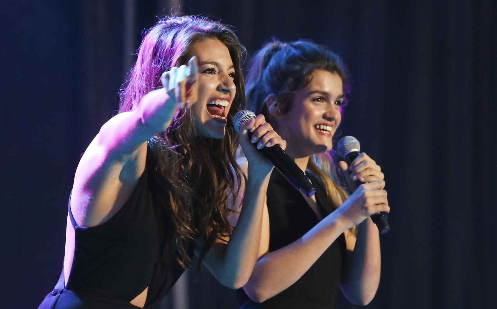 Ana Guerra, en un concierto de OT celebrado el mes pasado en málaga.