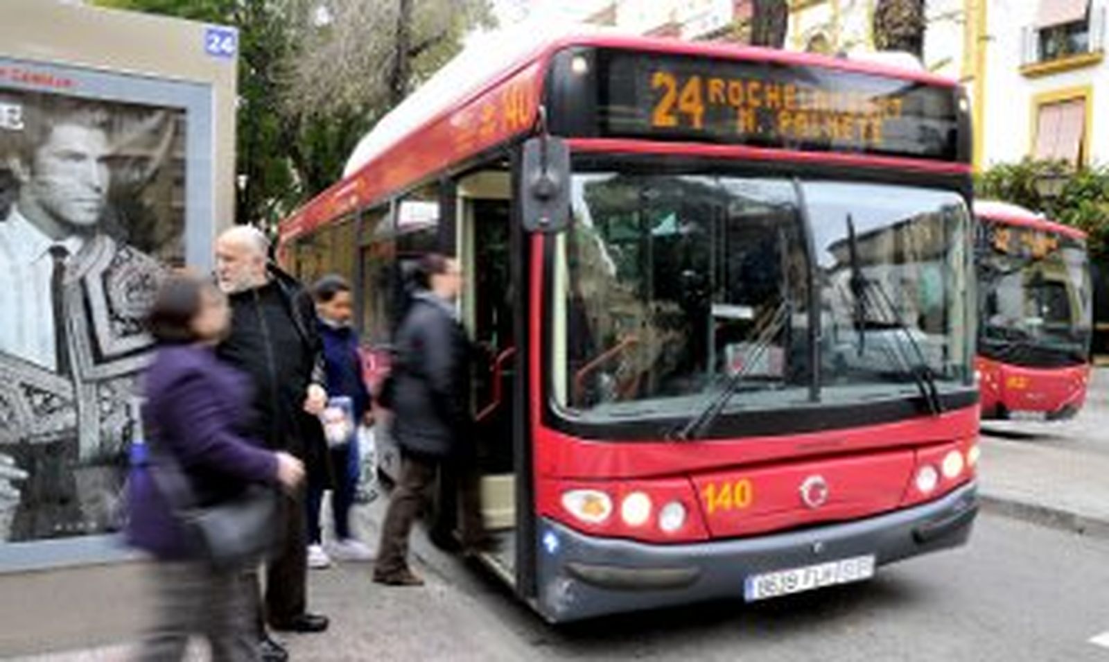 Tussam aumenta su demanda en el mes de enero